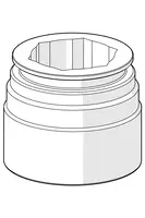 59914646 | HANSA | Fitting ring for aerator, (5189228334)