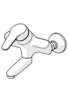 HANSAMIX, Washbasin faucet, 01968283