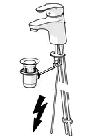 HANSAMIX, Waschtischbatterie, Niederdruck, 01131183