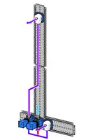 HANSAMATRIX, UP-Rohbauset Brausearmatur, 44860041