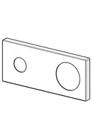 Cover plate, 175x75