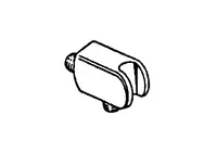 HANSA, Wall coupling for shower hose, 04460100