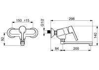 HANSAPALENO, Kitchen faucet, 56512103