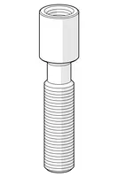 Extension screw kit, M6