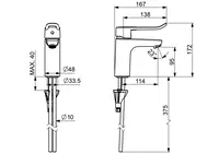 HANSACLINICA, Washbasin faucet, 45022186