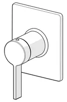 HANSALOFT, Fertigset für Brause-Batterie, 50679903