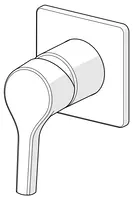 HANSAPALENO, Fertigset für Brause-Batterie, 50789003