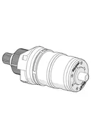 59913871 | HANSA | Thermostatic cartridge, 3.3