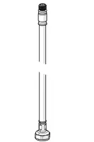 Cannette flessibili, L=590, G3/8-M10x1