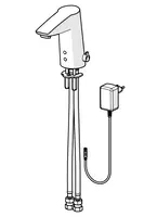 HANSAELECTRA, Umývadlová batéria, 230/12 V / 72h, 64912011