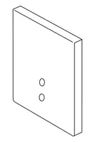 HANSAELECTRA, Fertigset für Urinal-Batterie, 12 V, 09469172