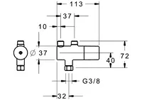 HANSAMINIMAT, Thermostat de sécurité, 63410020