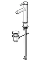 HANSADESIGNO Style, Washbasin faucet, 51832293
