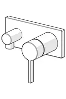 HANSALOFT, Fertigset für Brause-Batterie, 57639583