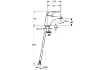 HANSAMIX, Miscelatore lavabo, 01162283