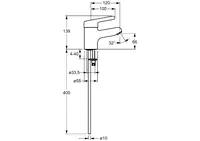 HANSAMEDIPRO, Waschtischbatterie, 01642103