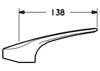 HANSAMEDICA, Dlhý páka, L=138, 01880076