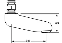 HANSA, Auslauf, L=86, 02682000