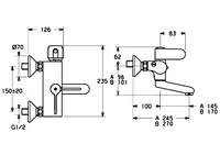 HANSATEMPRA, Miscelatore lavabo, 08382212