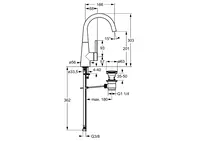 HANSADESIGNO, Waschtischbatterie, 51032273