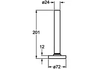 HANSASTILO, Douchette, 72 mm, 53549170