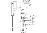 HANSALIGNA, Waschtischbatterie, 55302203