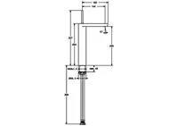 HANSASTELA, Robinetterie de lavabo sur table, 57102201