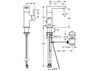 HANSASTELA, Washbasin faucet, 57152201