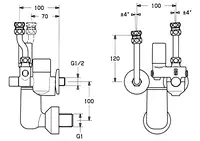 HANSA, Ventilů, KV40, 6 bar, 63302350