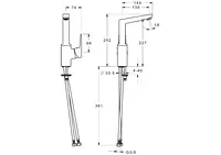 HANSATWEN, Miscelatore lavabo, 402922030061