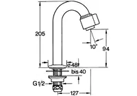 HANSANOVA, Miscelatore lavabo, 00918101