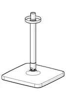 HANSABASICJET Style, Hlavová tanierová sprcha, 200x200 mm, 44370200