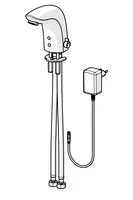 HANSAELECTRA, Waschtischbatterie, 9/12 V, Bluetooth, 64412009