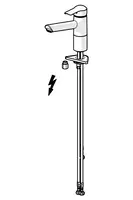 HANSAVANTIS, Kitchen faucet, low pressure, 52491173