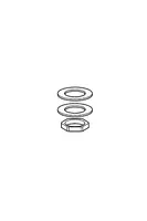 HANSA, Fixing nut kit, 59910705