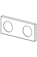 Cover plate, 175x75