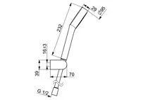 HANSAVIVA, Combinazione Doccia con doccetta, 44170110