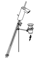 HANSASTELA, Umývadlová batéria, low pressure, 57131101