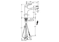 HANSARONDA, Kitchen faucet, low pressure, 55191133