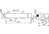 HANSASTELA, Shower faucet, 57670173