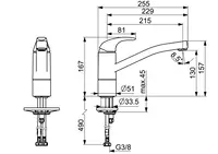 HANSAPICO, Miscelatore cucina, 46082273