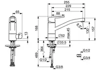 HANSAPOLO, Kitchen faucet with dishwasher valve, 52662293