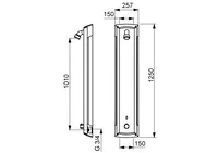 HANSAELECTRA, Shower panel, 6 V, 64152200