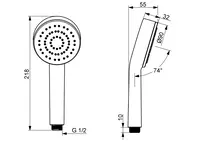 HANSABASIC, Hand shower, 55610100