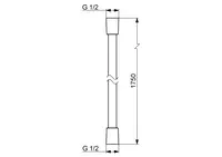 HANSA, Schlauch, L=1750, 44460300