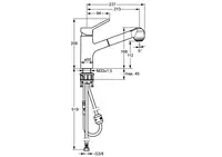 HANSAPRIMO, Miscelatore cucina, 49522203