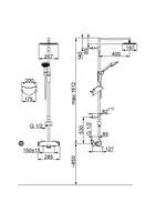 HANSAFIT, Rain shower faucet, 65162101