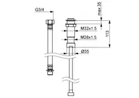 HANSA, Halter Handbrause, 04280100