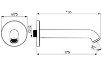 HANSAVANTIS Style, Spout, L=170, 5450210033