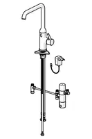 HANSAVANTIS Style, Küchenarmatur, 230/9 V, Bluetooth, 5421220933